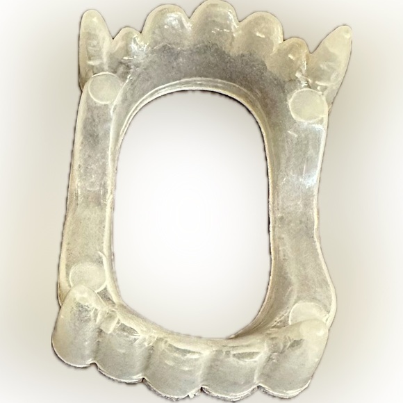 VTG RARE VAMPIRE DRACULA WEREWOLF TEETH FANGS PLASTIC HALLOWEEN COSTUME SCARY - Picture 3 of 6